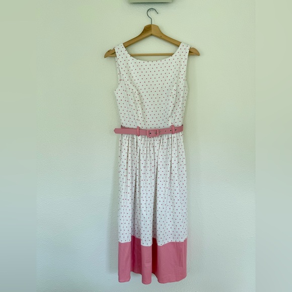 Collectif Brielle Love Heart Swing Dress - Picture 3 of 9